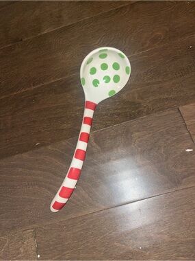 coton colors holly serving spoon